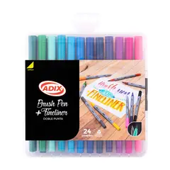 ADIX - SET MARCADORES BRUSH PENFINELINER