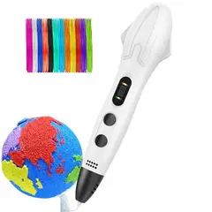 SMAFFOX - Lápiz impresora 3D PLA ABS SM-03 LCD 54m de Filamentos