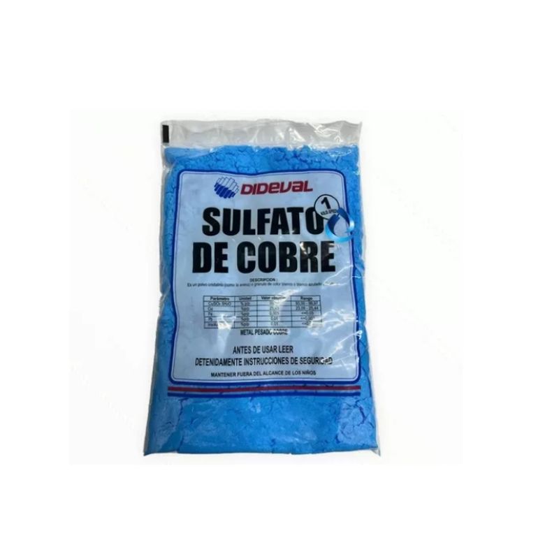 GENERICO - Sulfato De Cobre Alguicida Para Piscina 1 Kg