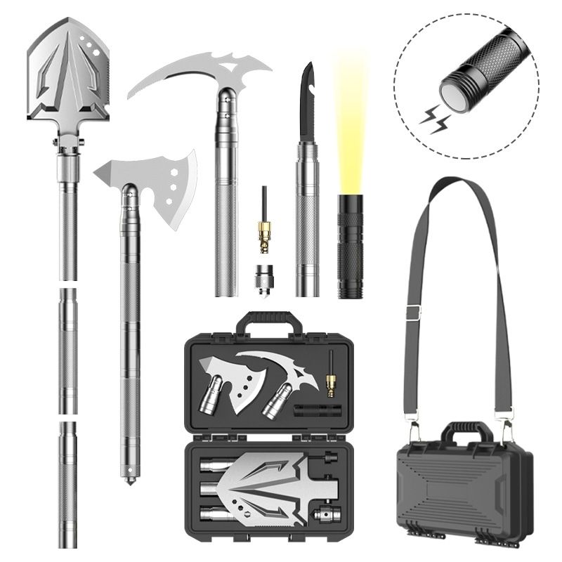 AIZO - Kit Herramientas De Supervivencia Camping Multifunción