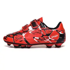 SHANDIAN - Zapatos de futbol niño FG zapatillas de futbol unisex niño