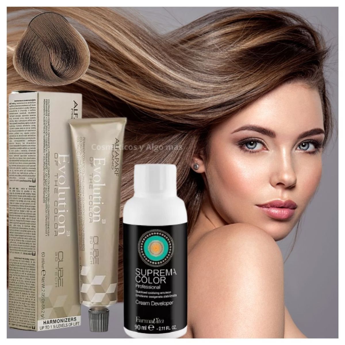 ALFAPARF MILANO - TINTURA PERMANENTE EVOLUTION CON ACIDO HIALURONICO DE ALFAPARF