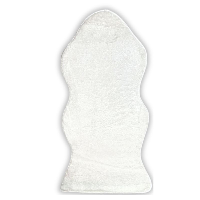 SANTU HOME & DECO - Alfombra De Baño Antideslizante Blanco