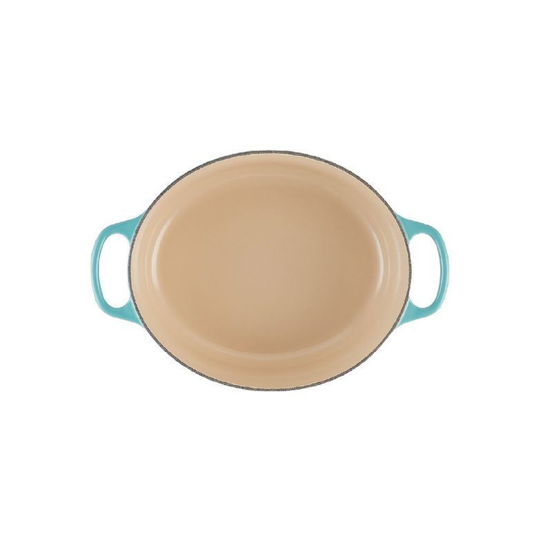 LE CREUSET - Cocotte Ovalada 27cm Azul Caribe