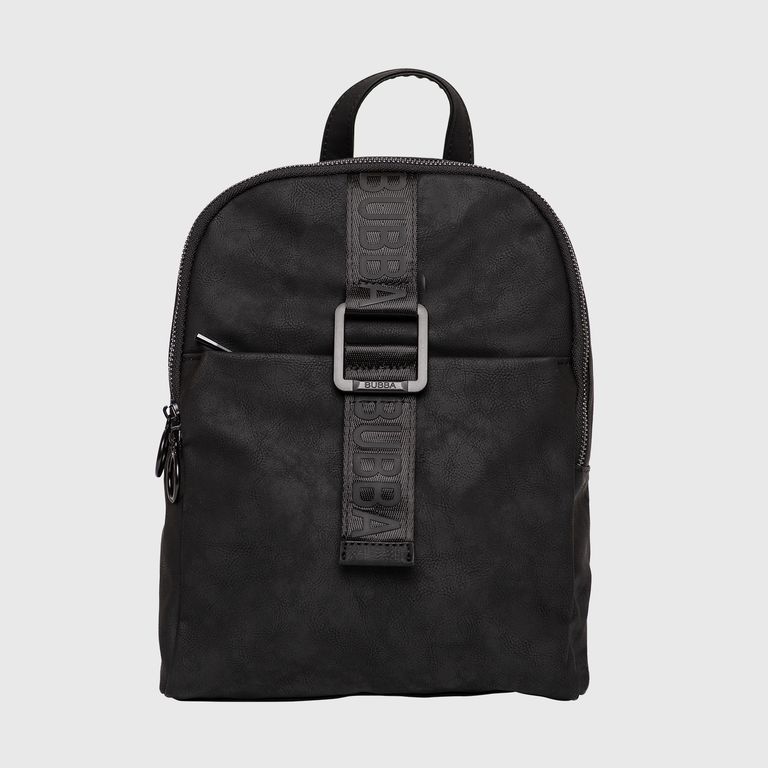 Mochila Suede Glam Black Essentials Negro TALLA UNICA