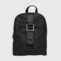 Mochila Suede Glam Black Essentials