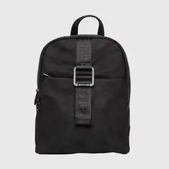 BUBBA - Mochila Suede Glam Black Essentials