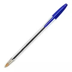 ESHOPANGIE - Caja 50 Lápiz Pasta Bolígrafos Azul Punta Redonda