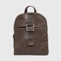 BUBBA - Mochila Suede Glam Pesto Essentials