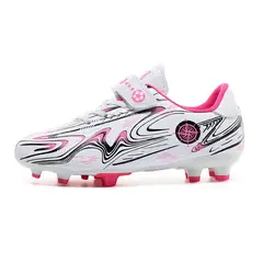 SHANDIAN - Zapatos de futbol niño FG zapatillas de futbol unisex niño