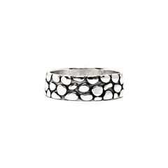 COGGIOLA - Anillo Labrado Plata Fina 925