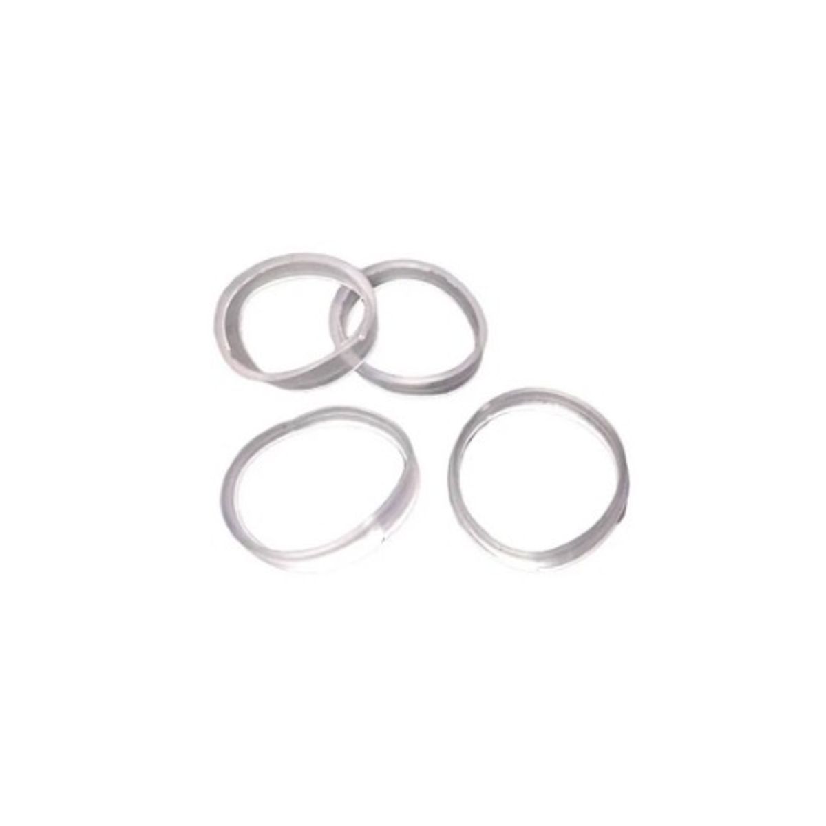 GENERICO - Pack De 4 Gomas Cónicas De 1 1/4in. Para Ajuste De Sifón