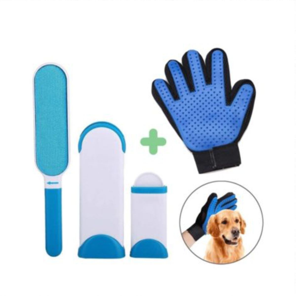 GENERICO - Cepillo Guante Saca Pelos Pelusas De Mascotas Perros Gatos.