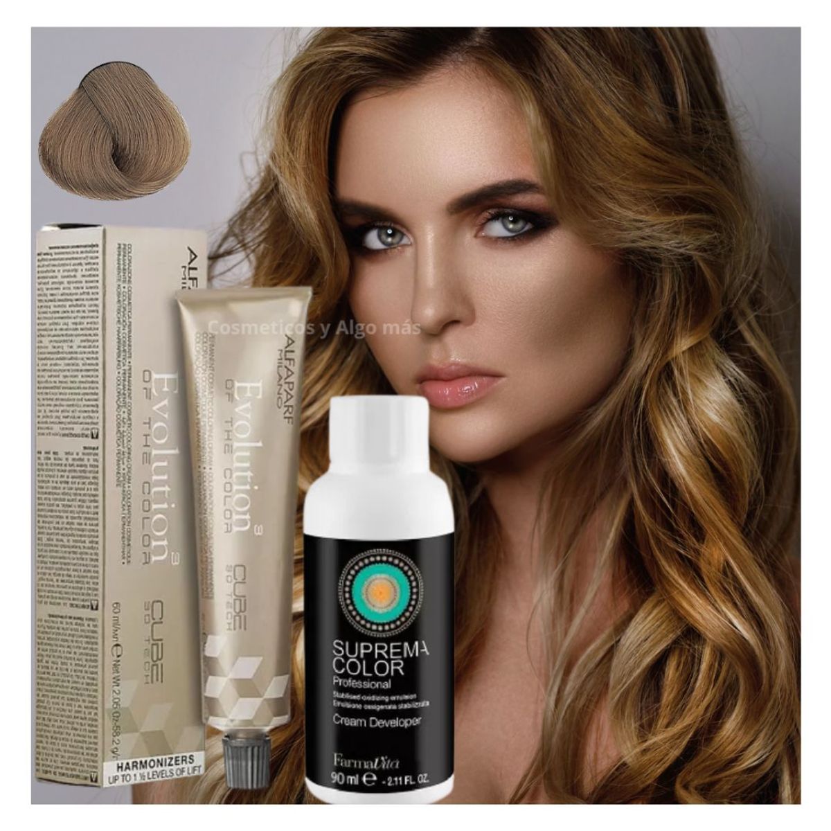 ALFAPARF MILANO - TINTURA PERMANENTE EVOLUTION CON ACIDO HIALURONICO DE ALFAPARF