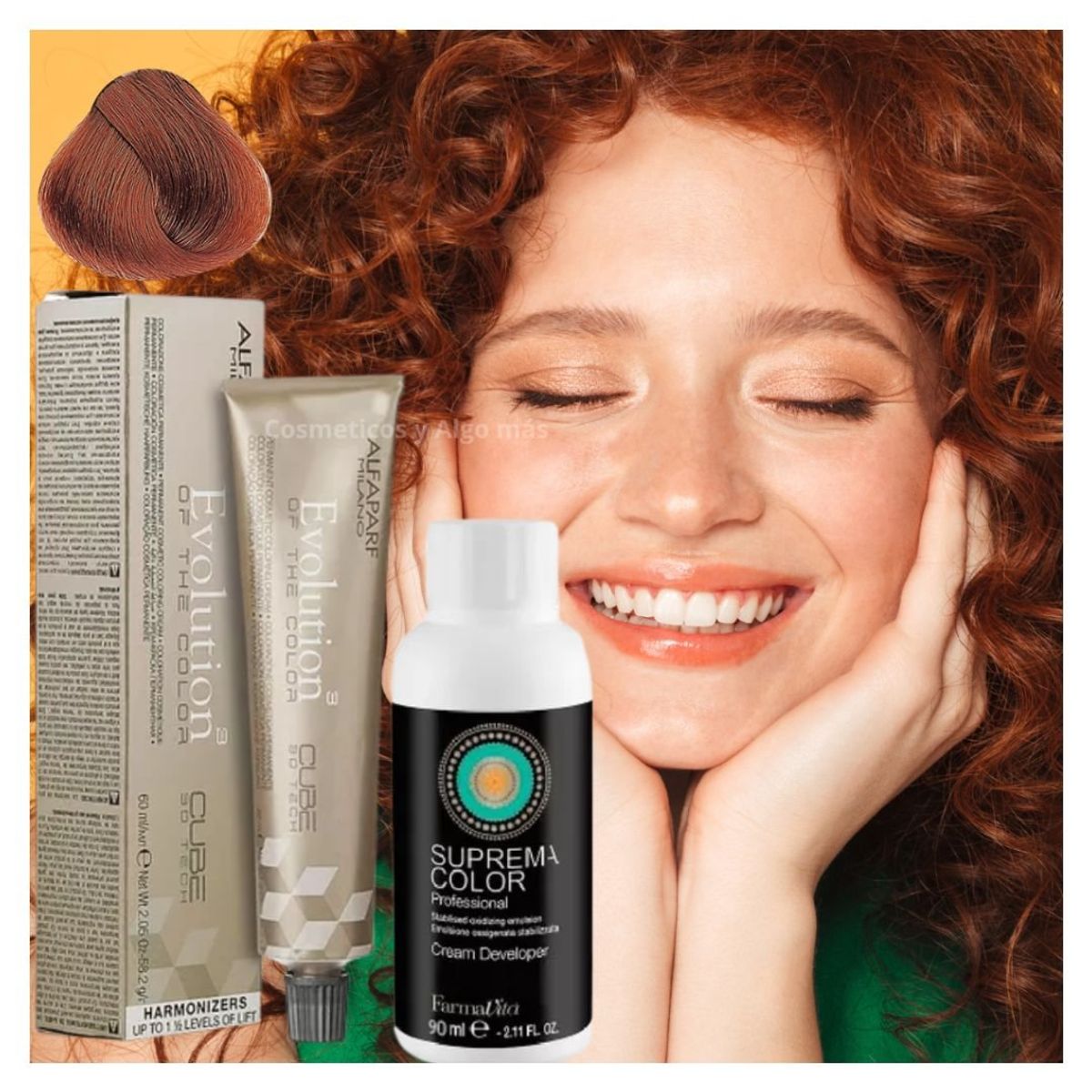 ALFAPARF MILANO - TINTURA PERMANENTE EVOLUTION CON ACIDO HIALURONICO DE ALFAPARF