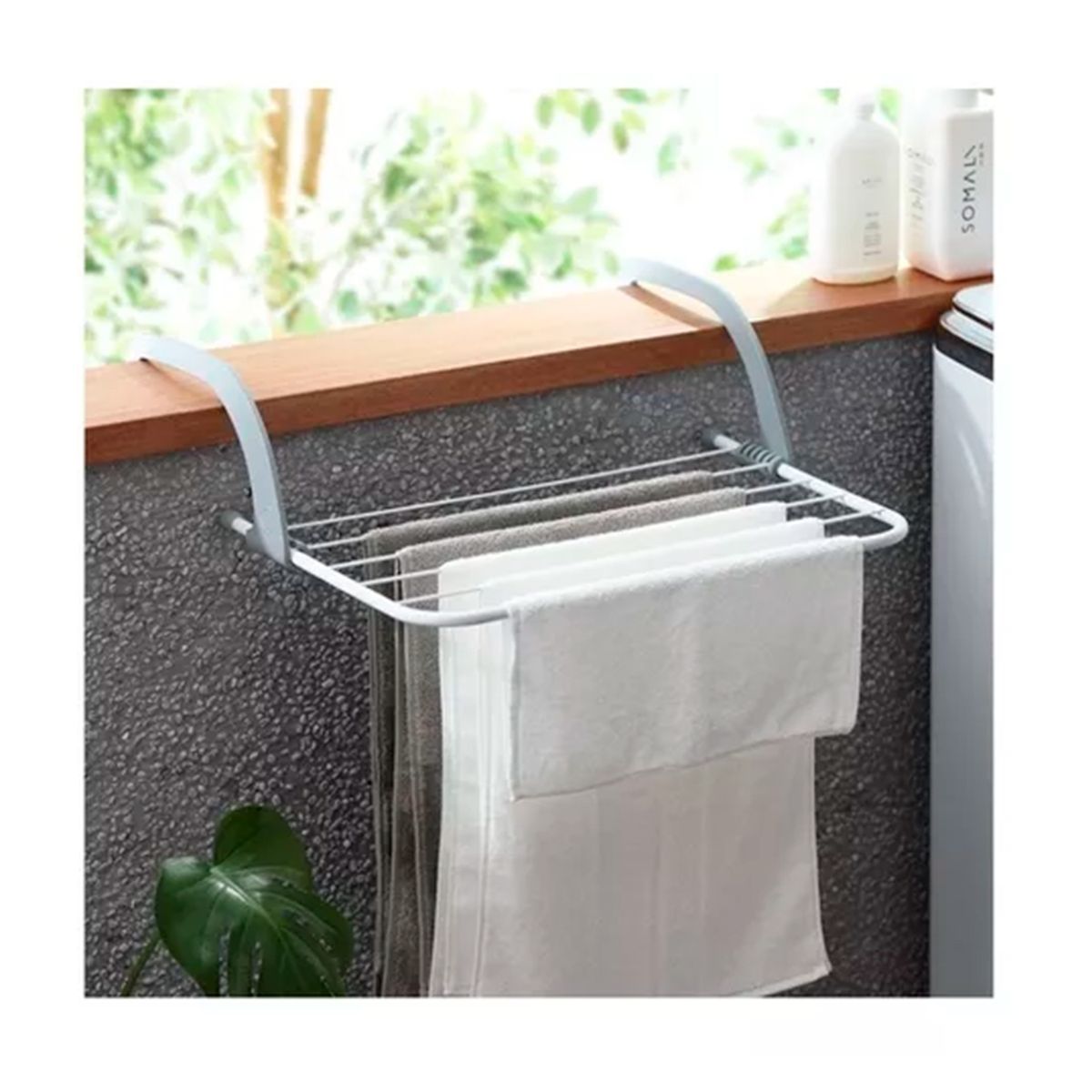 GENERICO - Colgador Plegable De Ropa Tendedero De Balcon