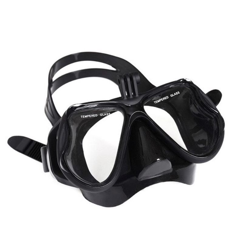 SHOOT - Lentes de Snorkel Negro para cámara deportiva Gopro u otras