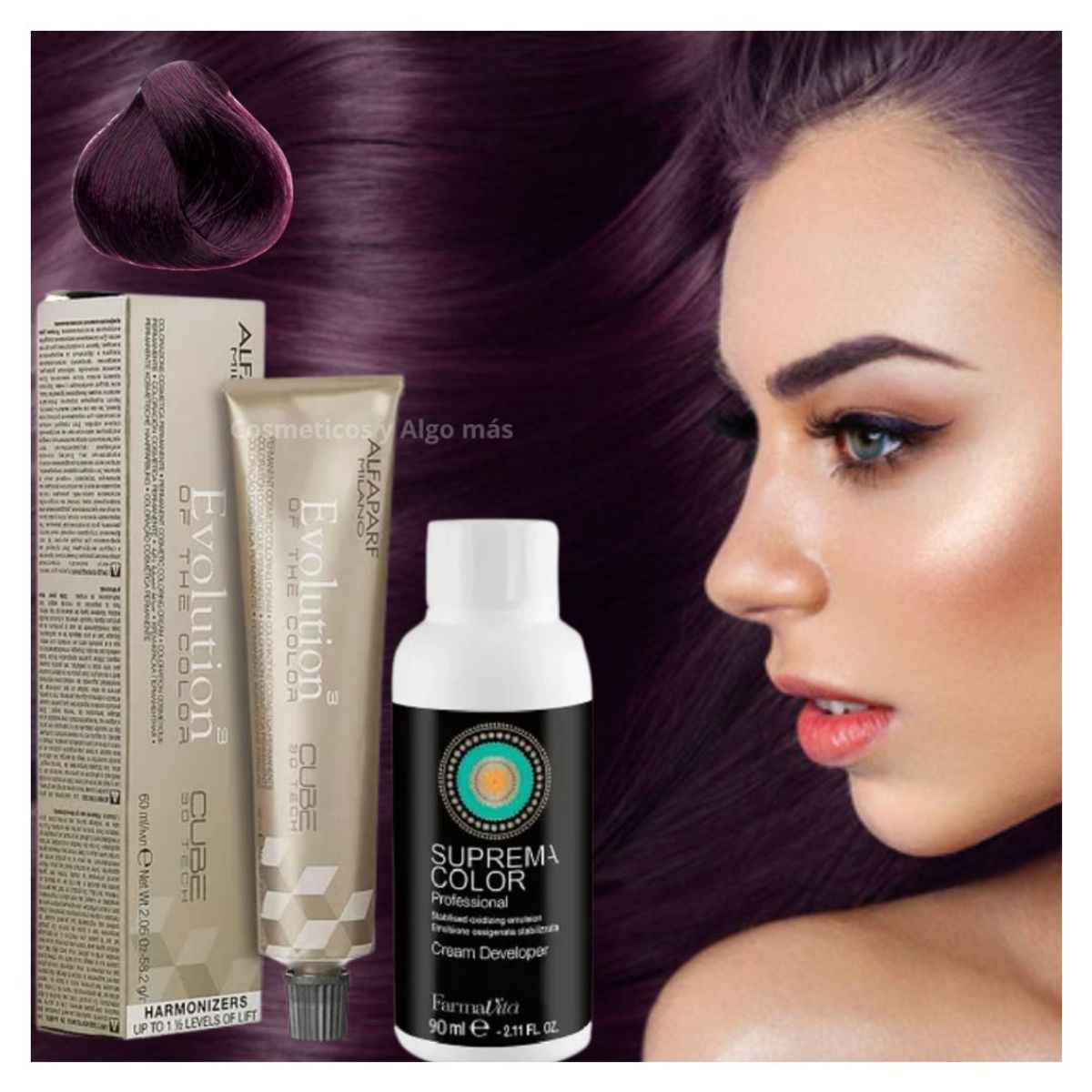 ALFAPARF MILANO - TINTURA PERMANENTE EVOLUTION CON ACIDO HIALURONICO DE ALFAPARF