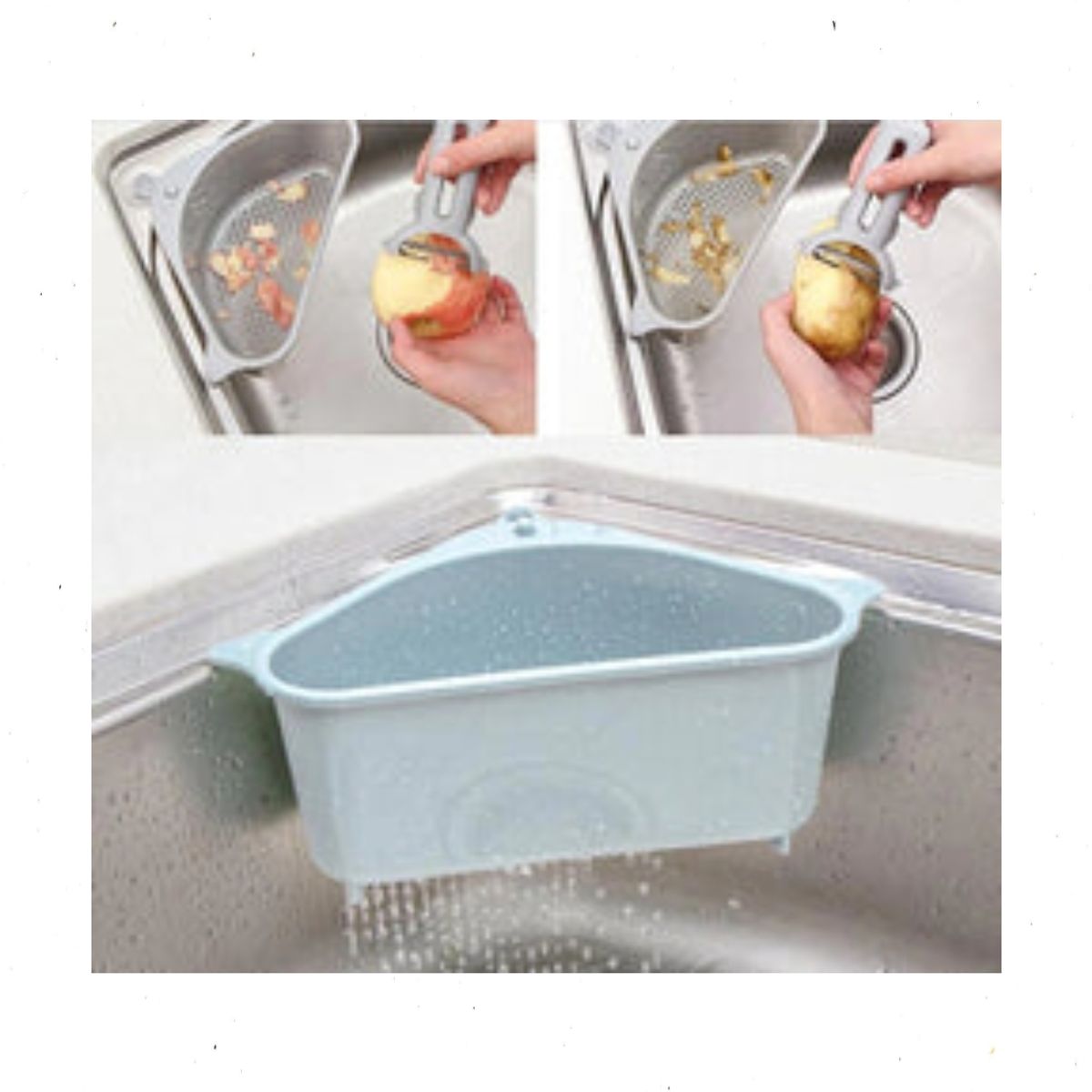 GENERICO - Colador de lavaplato esquinero