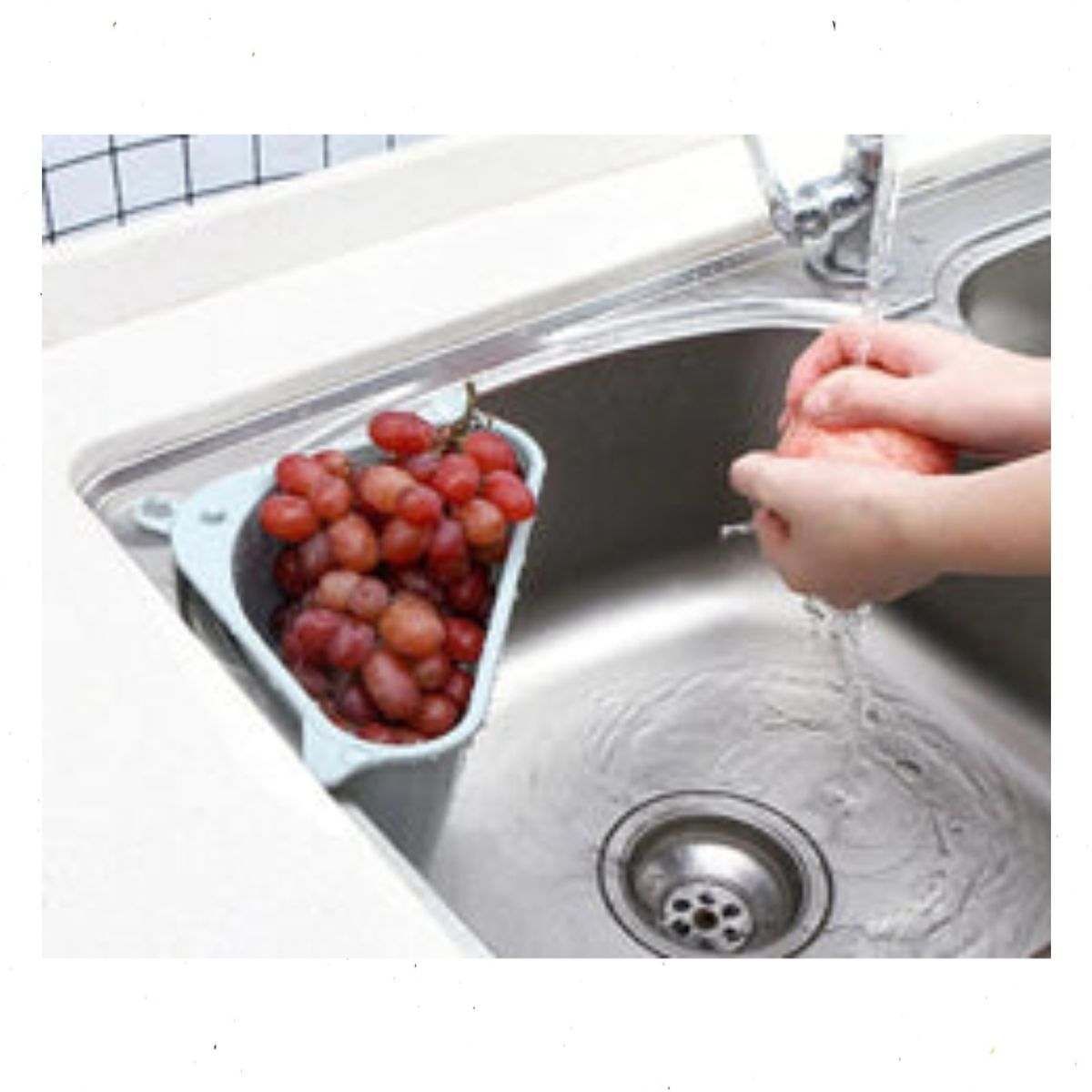 GENERICO - Colador de lavaplato esquinero