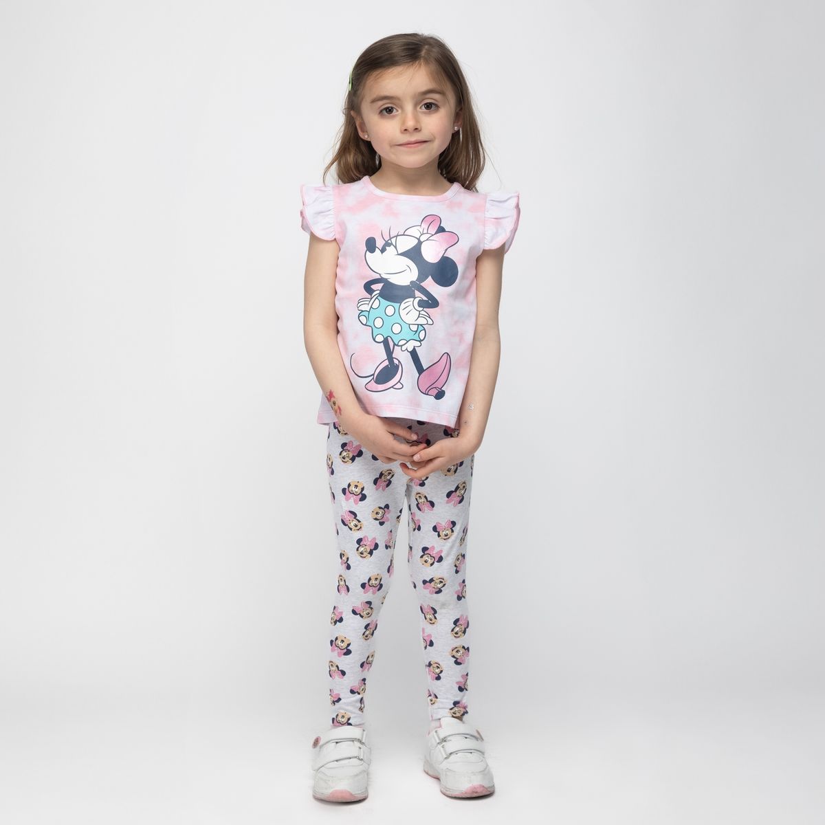 DISNEY - Calza Niña Minnie Caritas Gris Disney