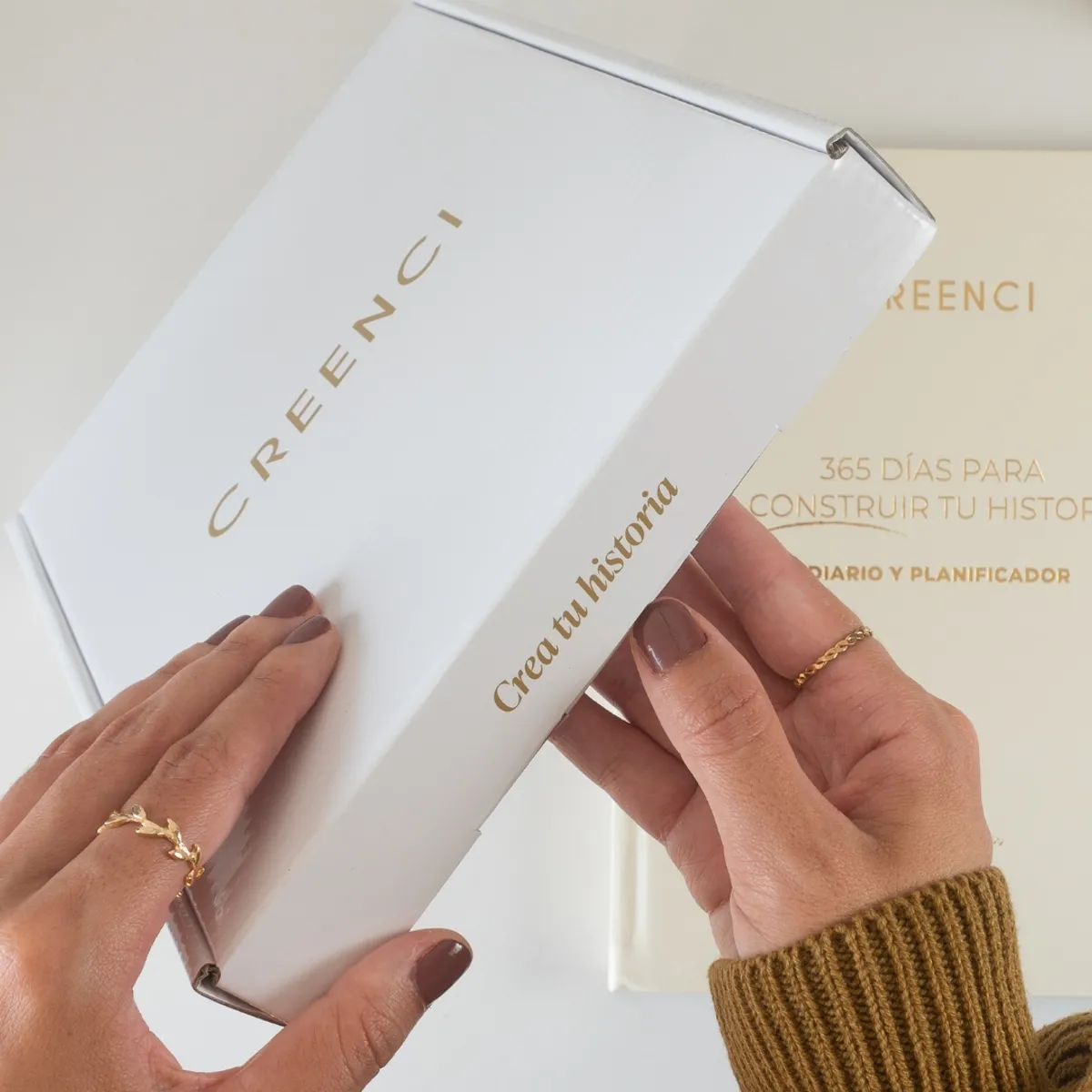 CREENCI - Diario y Planificador Semanal Agenda Sin Fecha Dura un Año