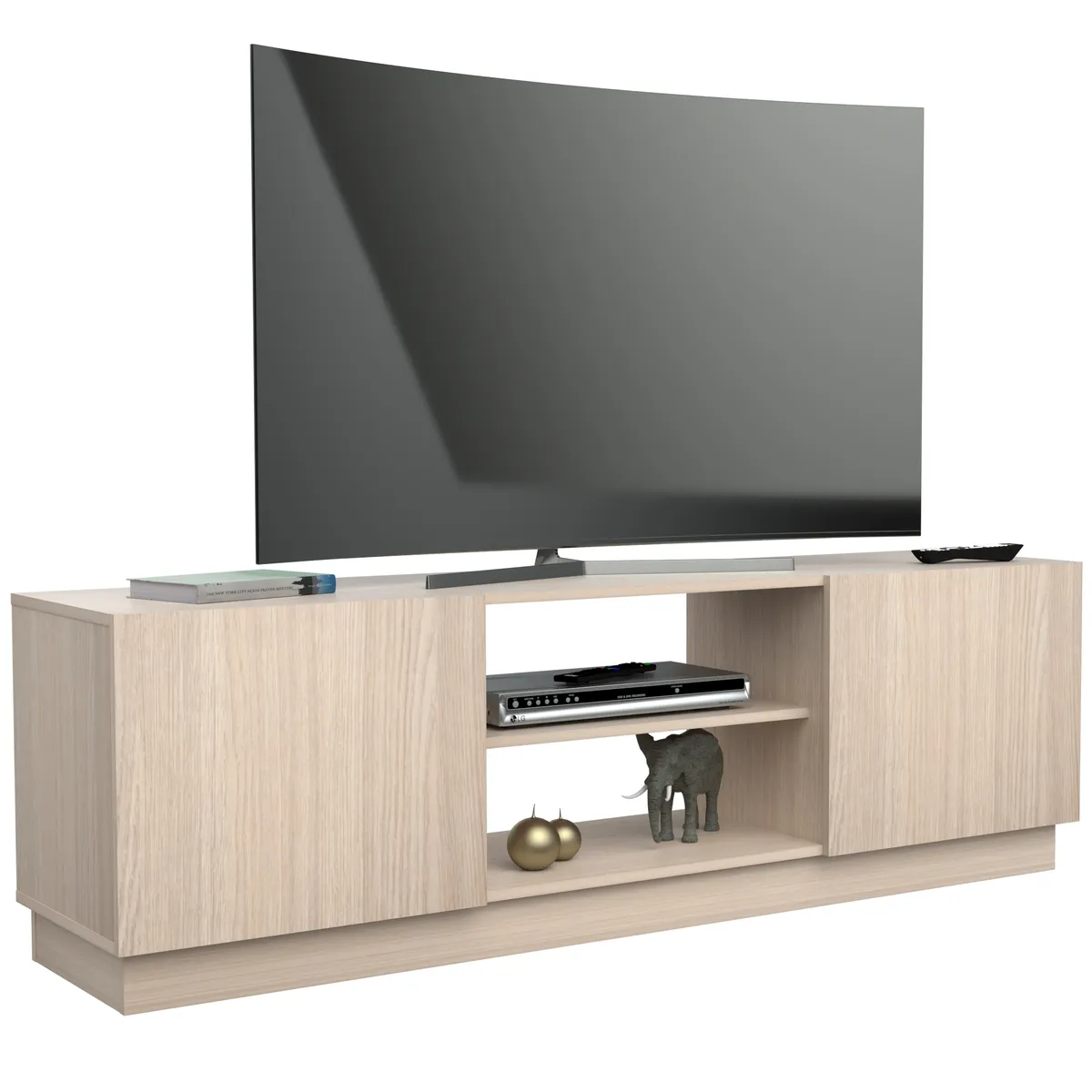 INVAL - Rack de TV Arena 160x50x38 cm  MTV22719