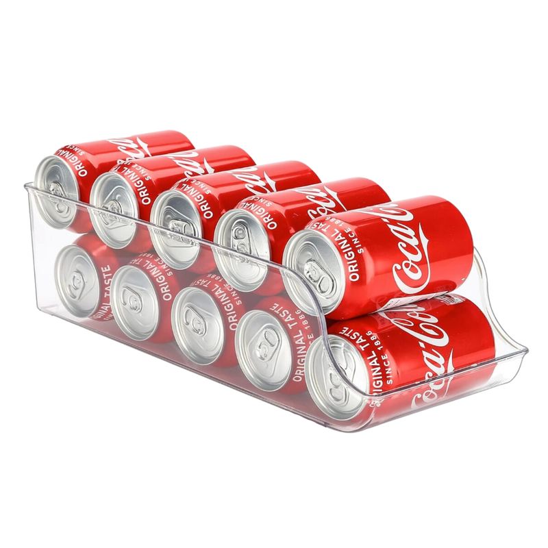SANTU HOME & DECO - Organizador de Latas Refrigerador 34x13x10 cm