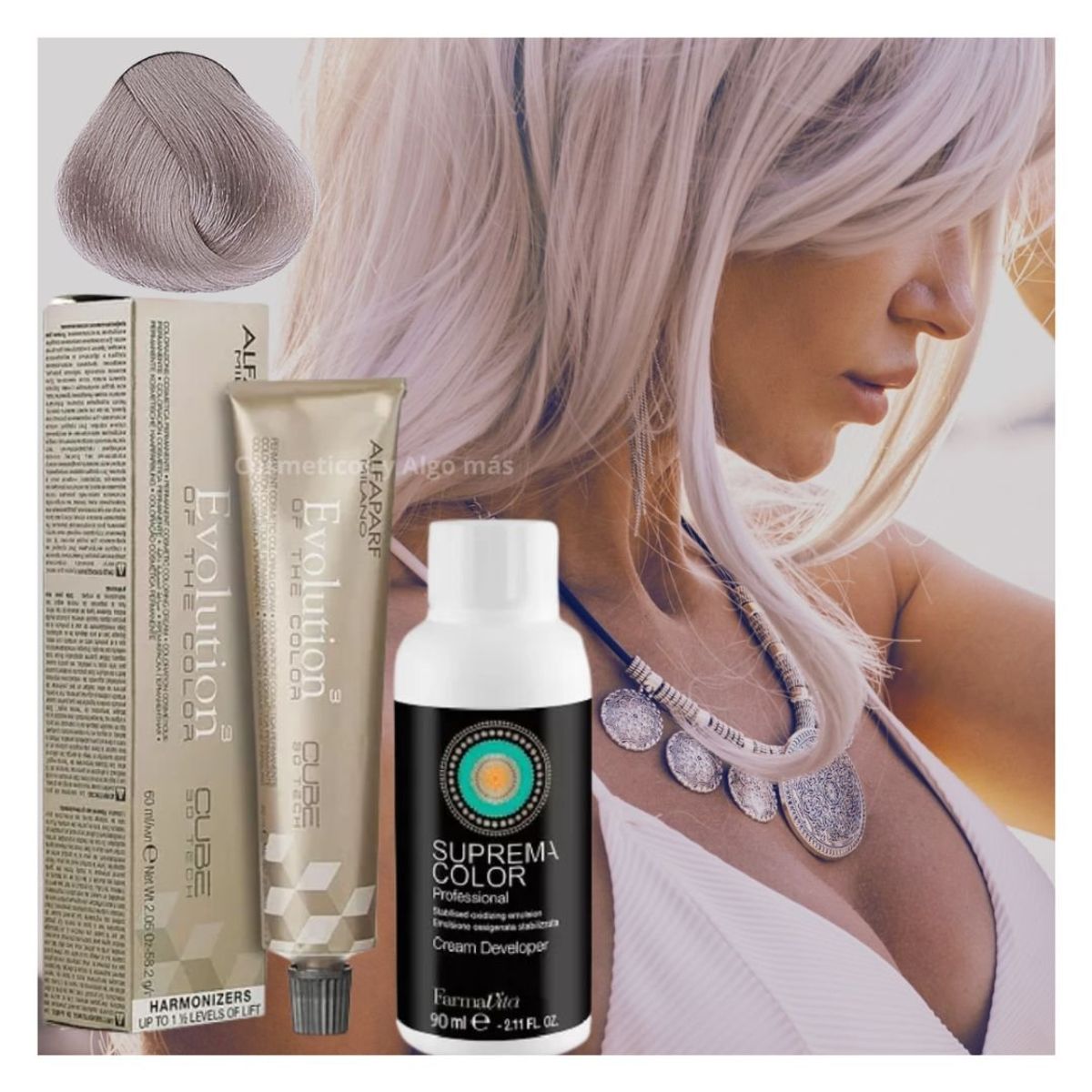 ALFAPARF MILANO - TINTURA PERMANENTE EVOLUTION CON ACIDO HIALURONICO DE ALFAPARF