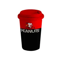 GENERICO - Vaso Ecologico de Bambu 475 ml – Snoopy en Bici