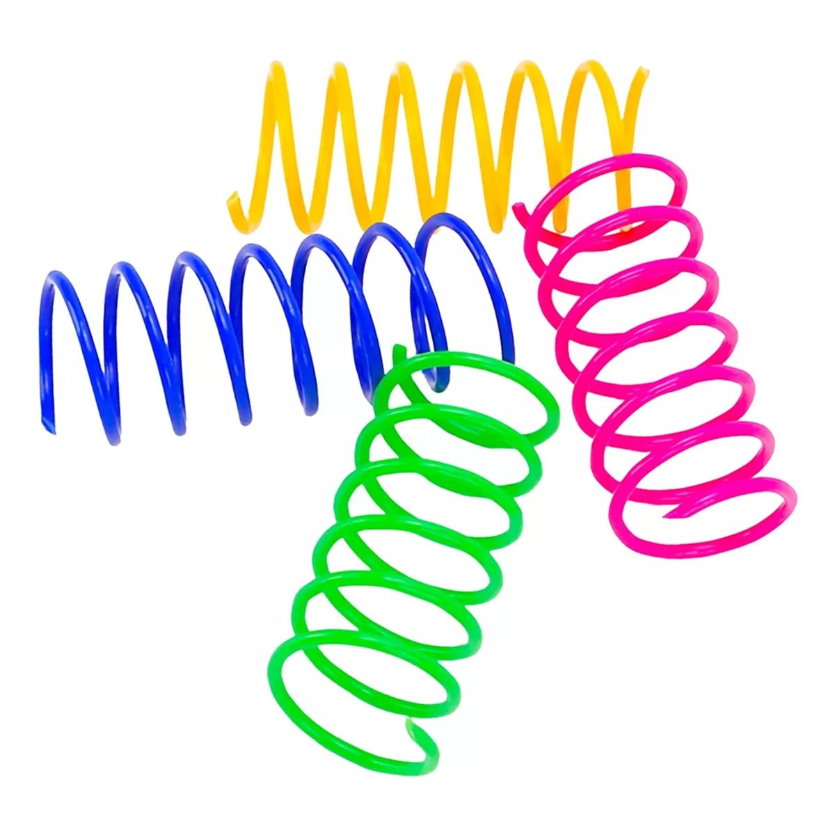 GENERICO - 12 Resortes Saltarines De Juguete Para Gatos
