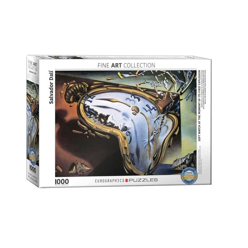 EUROGRAPHICS - EUROGRAPHICS 6000-0842 SALVADOR DALI SOFT WATCH AT MOMENT OF