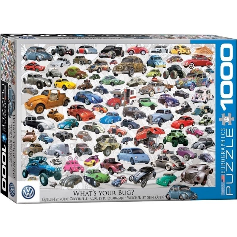 EUROGRAPHICS - EUROGRAPHICS 6000-0815 WHAT S YOUR BUG ? PUZZLE 1000 PIEZAS