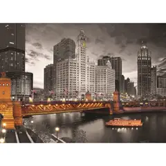 EUROGRAPHICS - 6000-0658 CHICAGO MICHIGAN AVENUE PUZZLE 1000