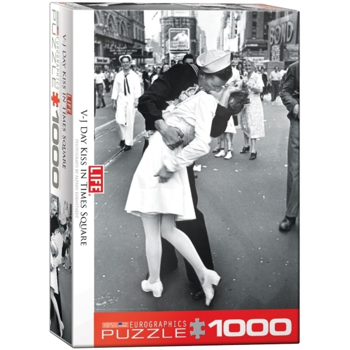 EUROGRAPHICS - EUROGRAPHICS 6000-0820 LIFE VJ DAY KISS TIMES SQUARE PUZZLE