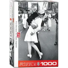 EUROGRAPHICS - 6000-0820 LIFE VJ DAY KISS TIMES SQUARE PUZZLE