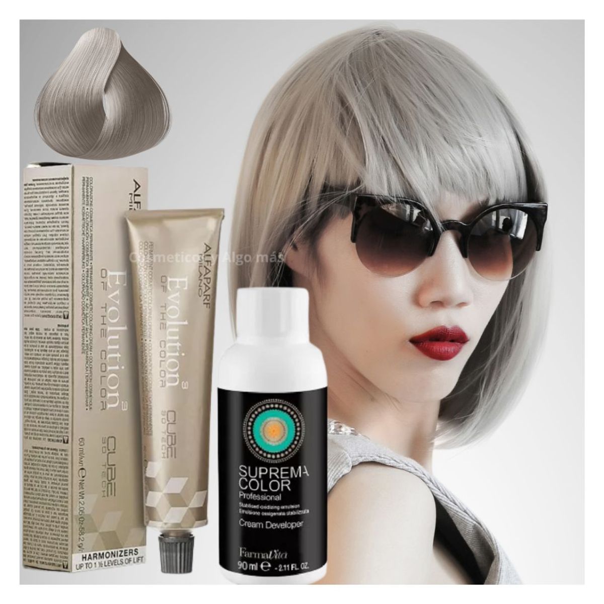 ALFAPARF MILANO - TINTURA PERMANENTE EVOLUTION CON ACIDO HIALURONICO DE ALFAPARF