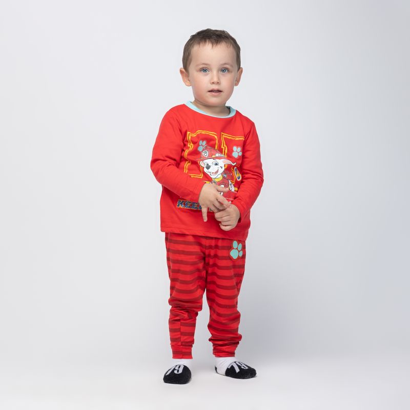 PAW PATROL - Pijama Niño Marshall Keep It Pup Rojo Paw Patrol