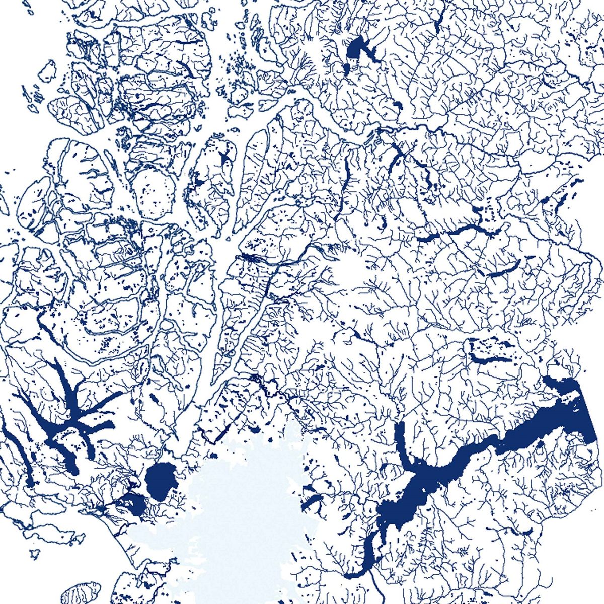 MAPPIN - Mapa Hidrográfico de Chile - Lámina