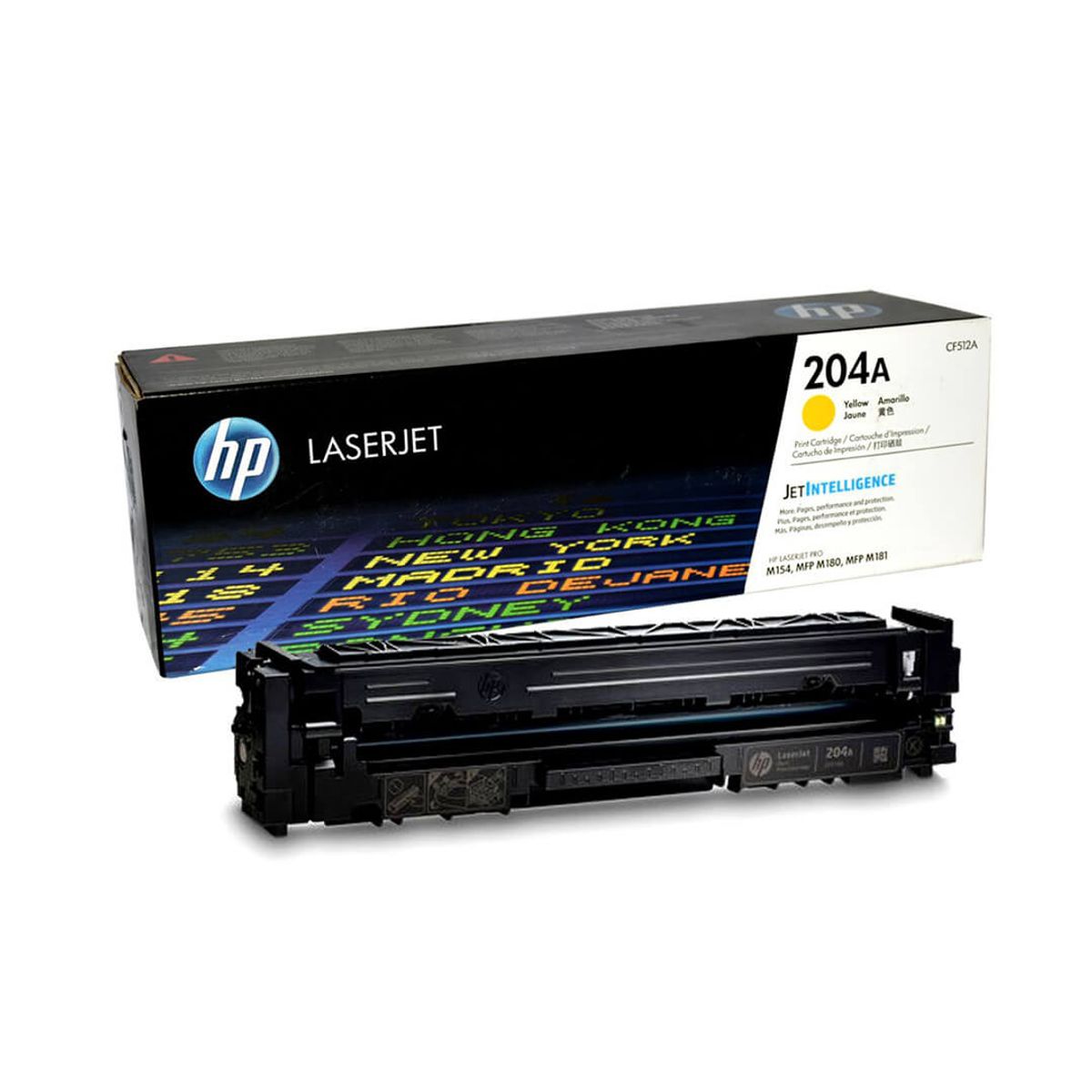 HP - Cartucho Tóner HP 204A Amarillo 900 pag LaserJet Original HP