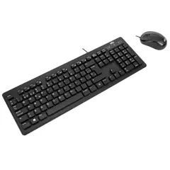 TARGUS - Combo Teclado y Mouse Cable Espanol AKM617