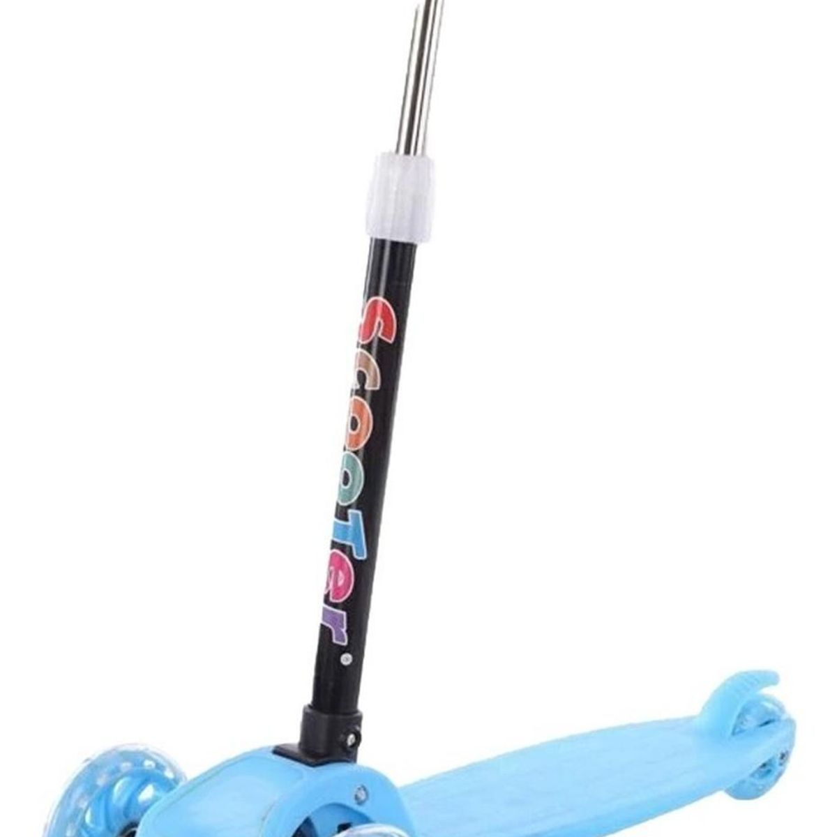 GLOBAL LATIN GROUP - Scooter Monopatin Plegable Con Ruedas Led Para Niños - Azul