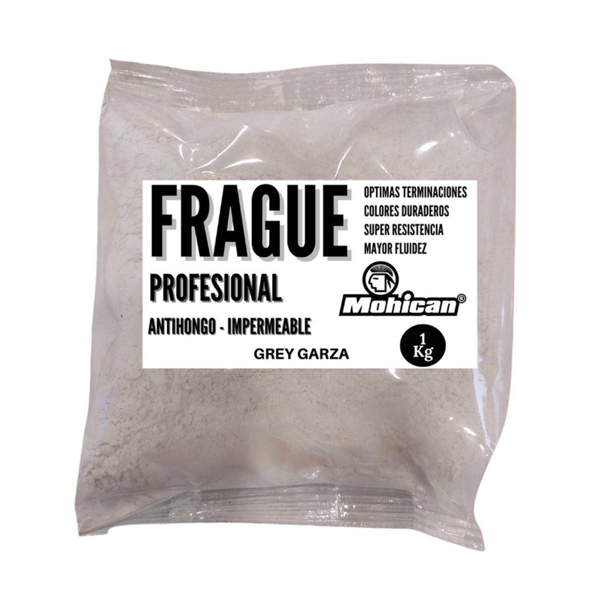 MOHICAN - FRAGUE FLUIDO 1 KG. GREY GARZA