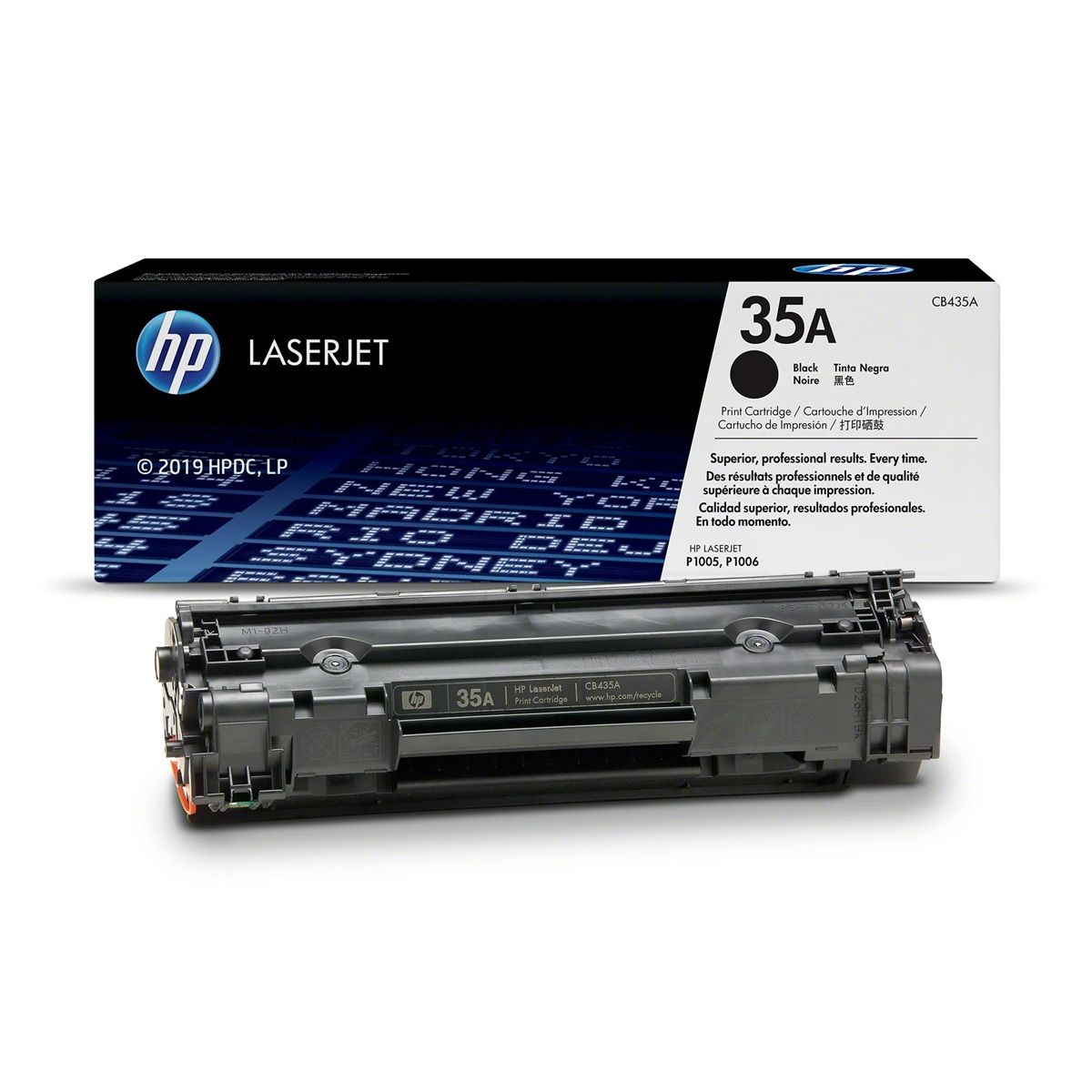 HP - Cartucho Tóner HP 35A Negro 1500 páginas LaserJet Original HP