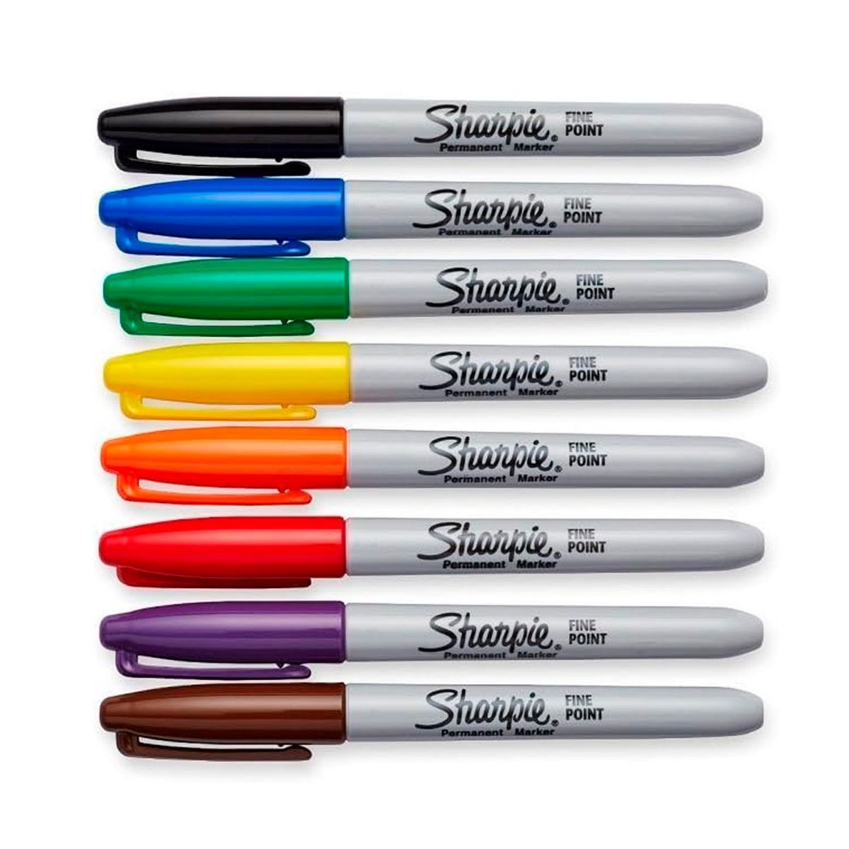 SHARPIE - Marcador Sharpie Set 8 Colores Punta Fina