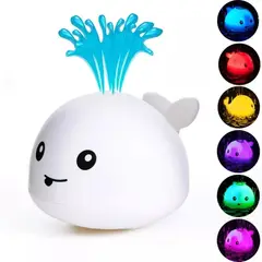 GENERICO - Ballena Lanza Agua Con Luces Entretenido Juguete Para Niños