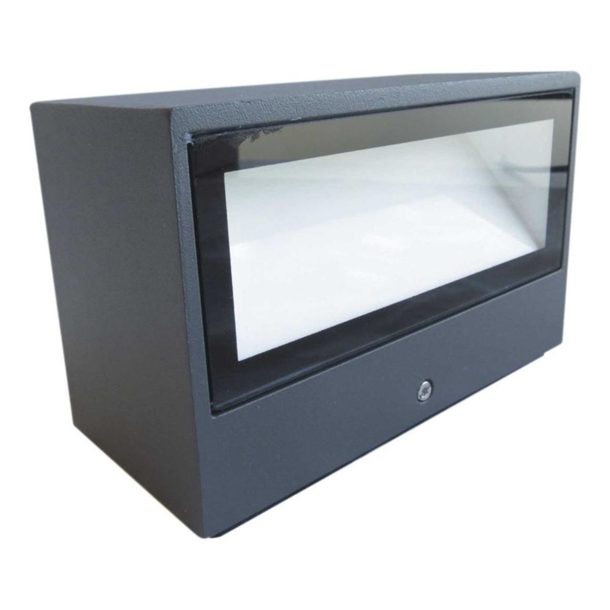 Aplique Led 9w Lutec Luz Cálida Grafito LUTEC, marca LUTEC - Foto Principal