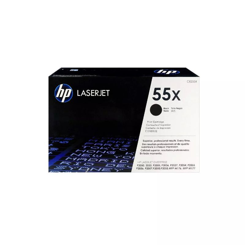 HP - Cartucho Tóner HP 55X Negro 12500 páginas LaserJet Original HP