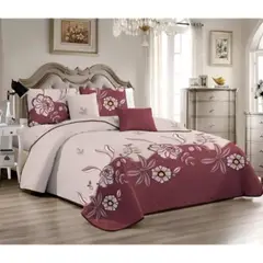 GENERICO - Cubrecama o colcha tipo Quilts de verano 2 plaza