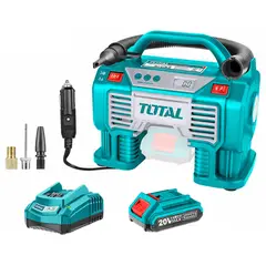 TOTAL TOOLS - Inflador Compresor Aire 20v Bat Carg Total Tacli2002